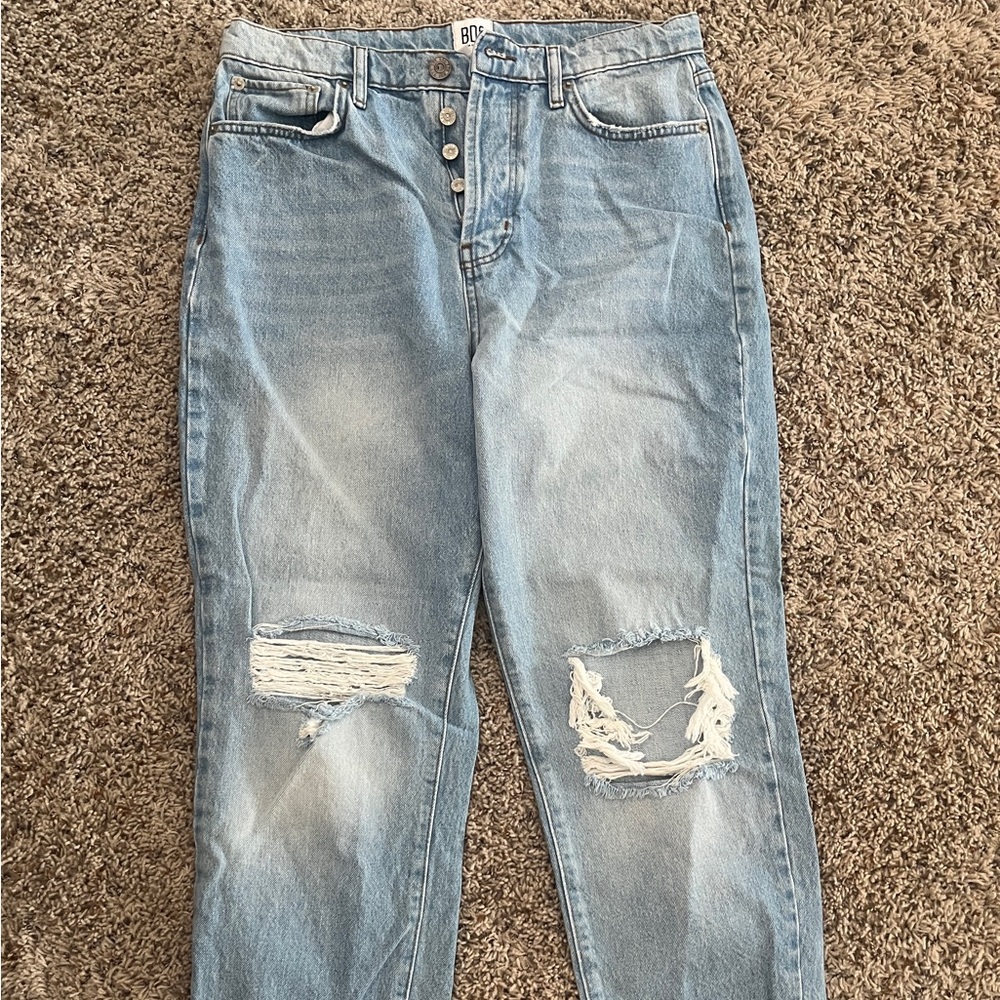 BDG slim straight jeans